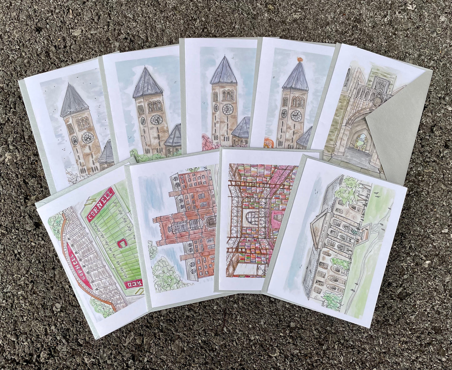 Big Red Greeting Card Pack
