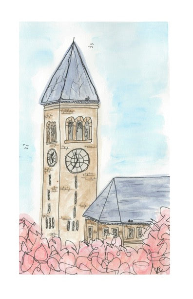 Seasons of McGraw Clocktower Print Pack