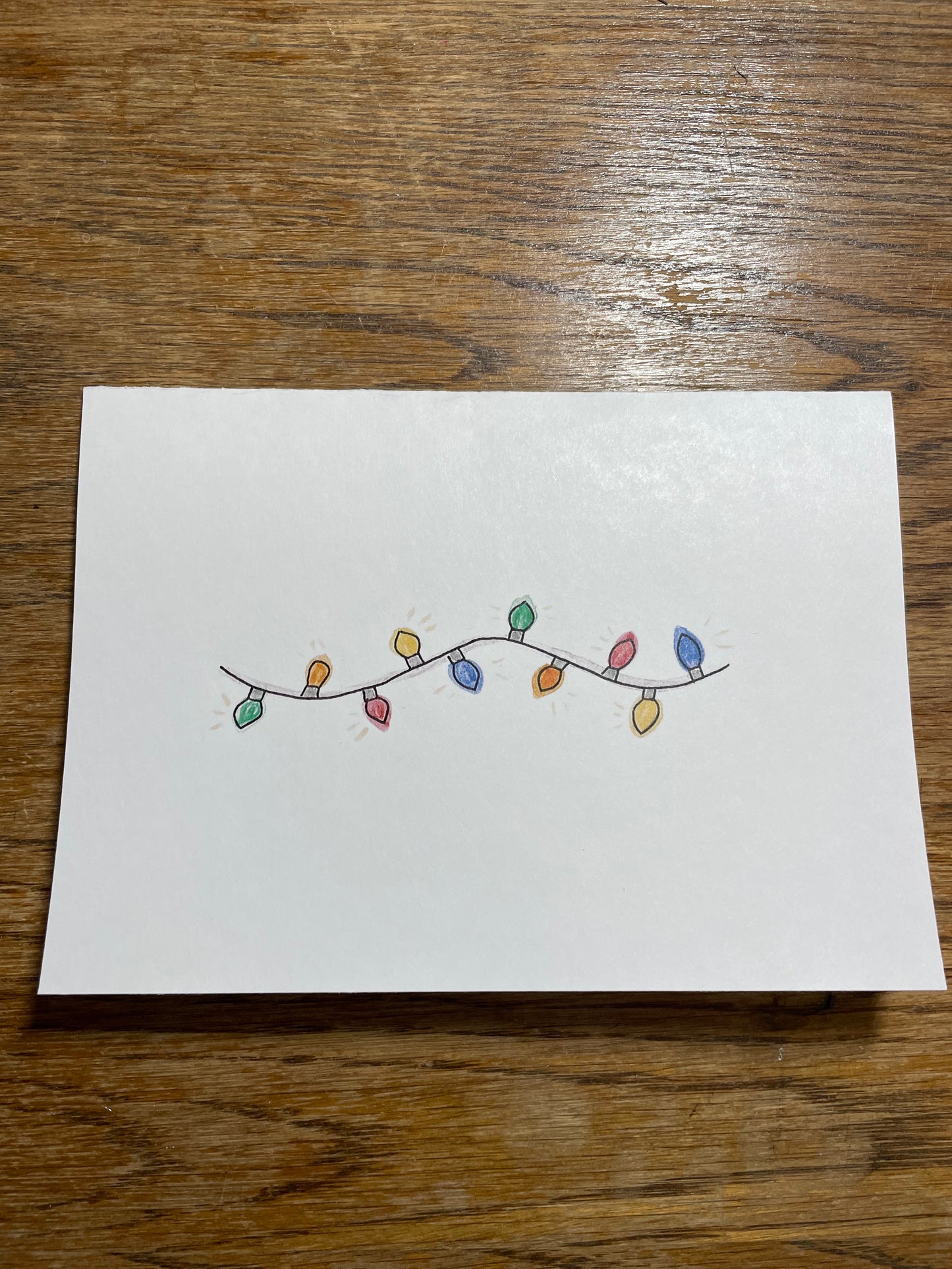 Lights Holiday Card