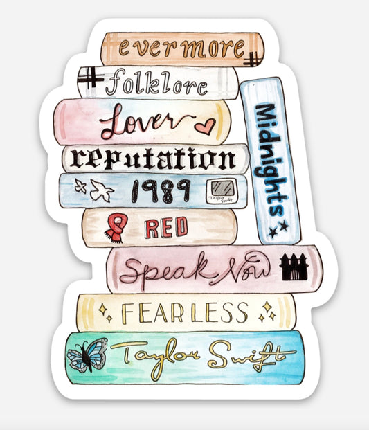Taylor Swift Discography Sticker